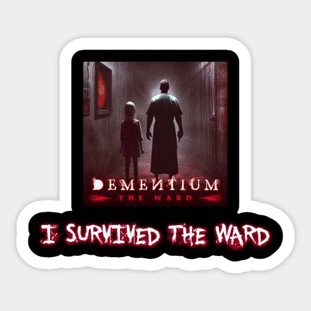Dementium: The Ward Sticker by jwatsham